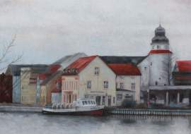 Czeslaw Gorski - Ueckermünde - Ölgemälde